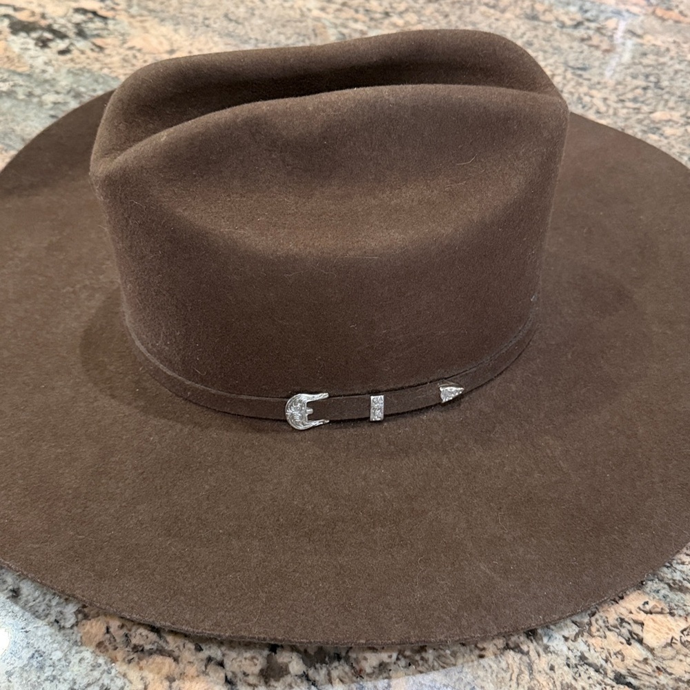 Ariat Dark Brown Felt Ranch Hat